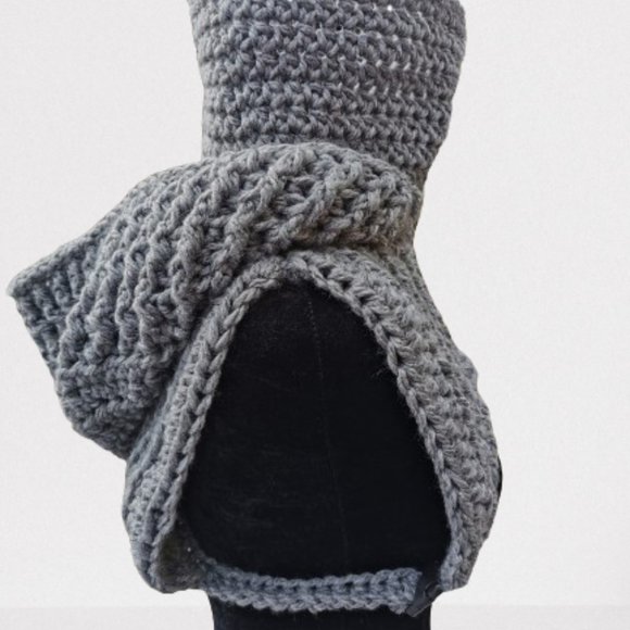 Matrixx Hood, Crochet Matrixx Cowl, TikTok Viral Matrixx Cowl, Hooded Cowl - Picture 6 of 15